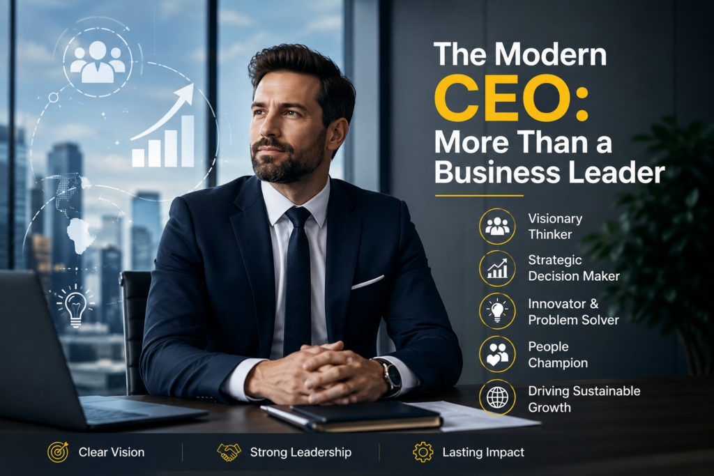 The Modern CEO: More Than a Business Leader
